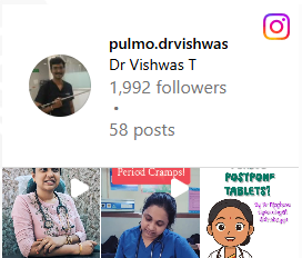 Dr. Vishwas T Instagram Account