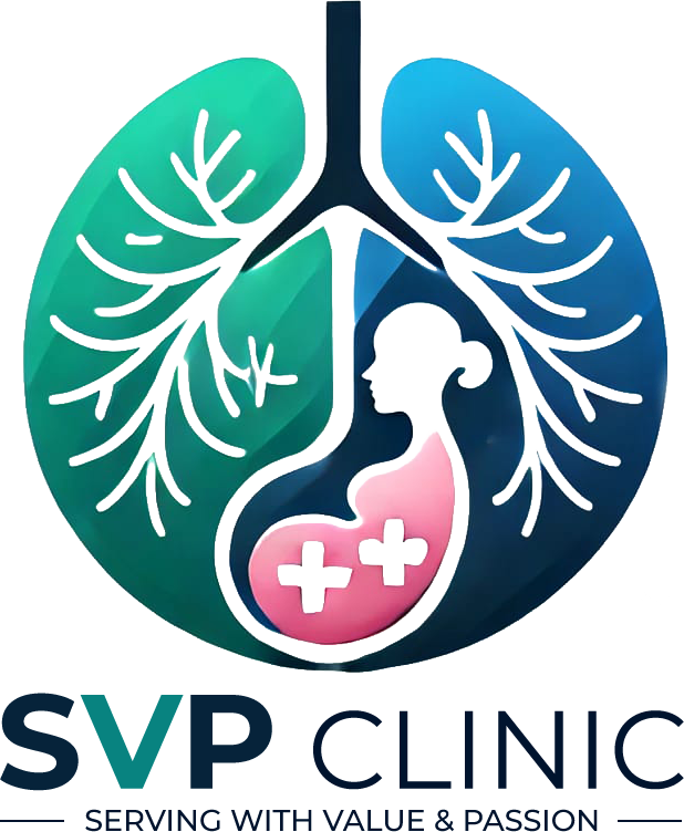 SVP Chest and Maternity Clinic Ballari Logo